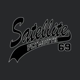 69 Satellite White Outl
