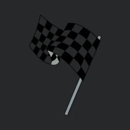 Racing Finish Line Flag