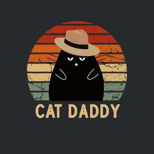 Vintage Black Cat Daddy