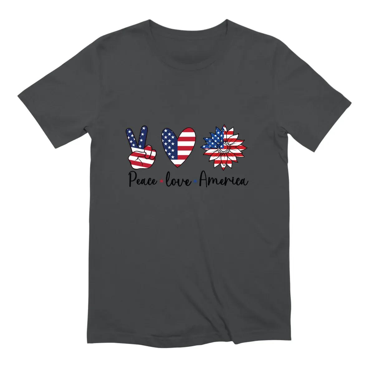 Peace Love America Design