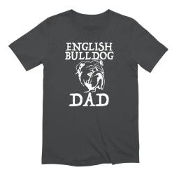 Mens English Bulldog Dad Tee