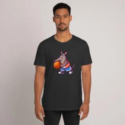 Aardvark Playing Basketball
