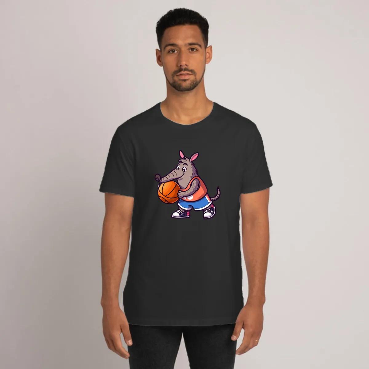 Aardvark Playing Basketball