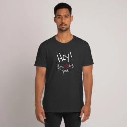 Love Being You White Writing