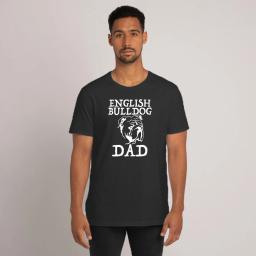 Mens English Bulldog Dad Tee