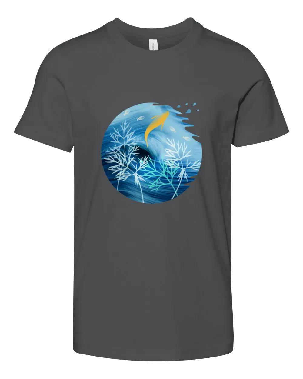 Sea Planet With Fish