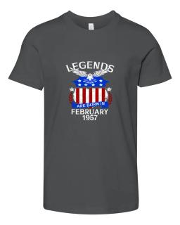 Legends Are Born In February 1957