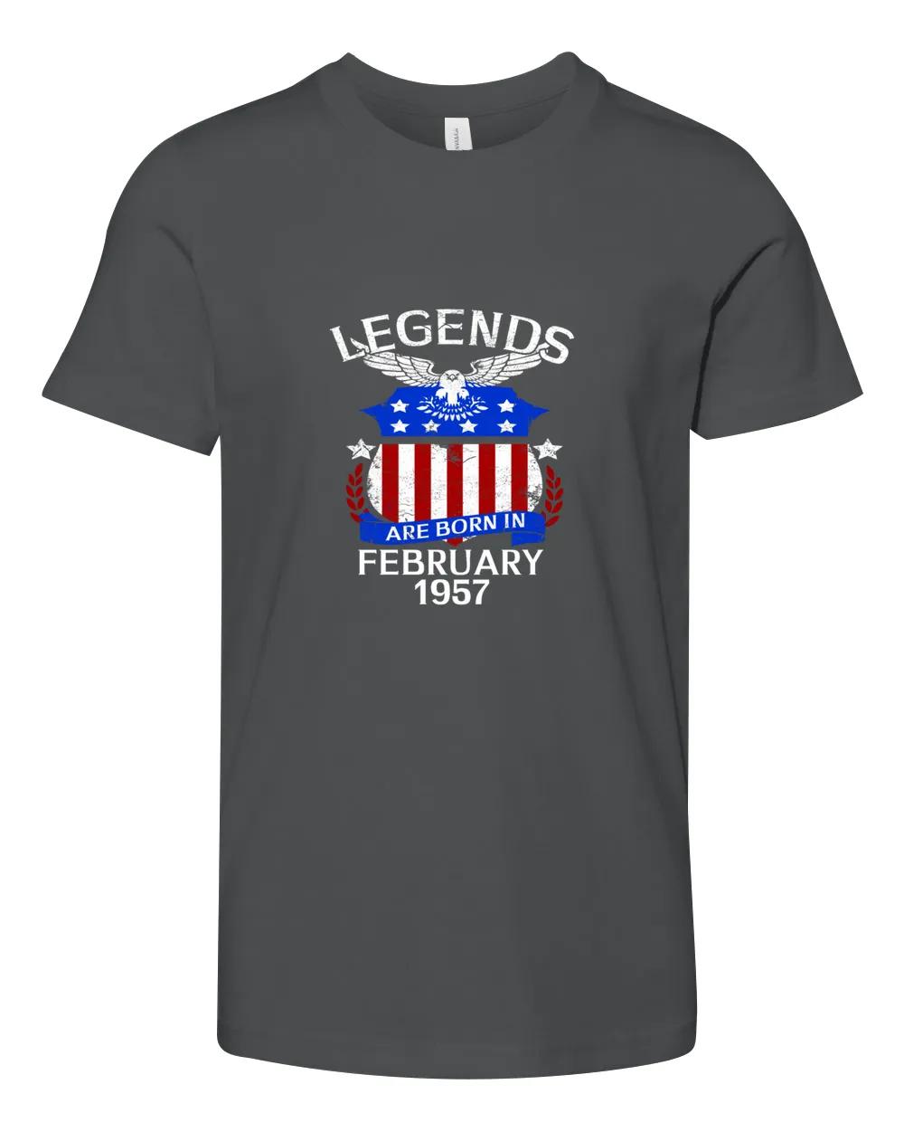 Legends Are Born In February 1957