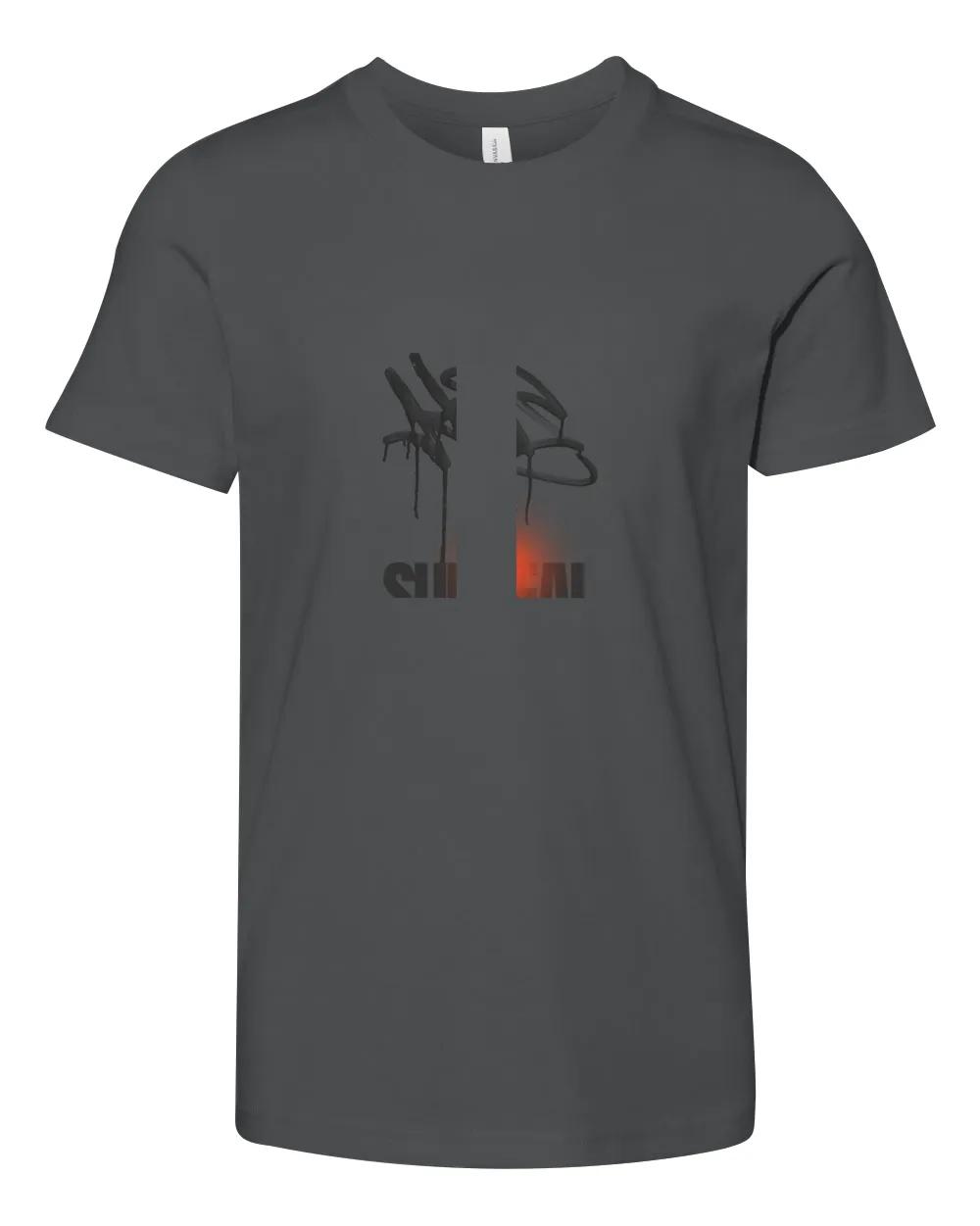 Black And Red Minimalist Grunge Art