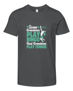 Funny Tennis Player Racket Grandma