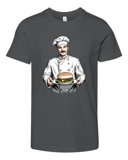 Chef With Hamburger T Design