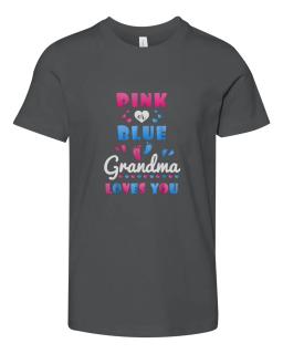 Pink Blue Grandma Love You