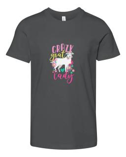 Floral Crazy Goat Lady