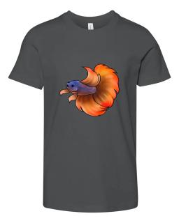 Fish Betta Fish Orange Indigo