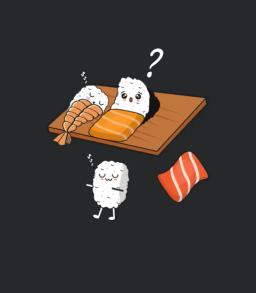 Kawaii Sushi Sleep Walking