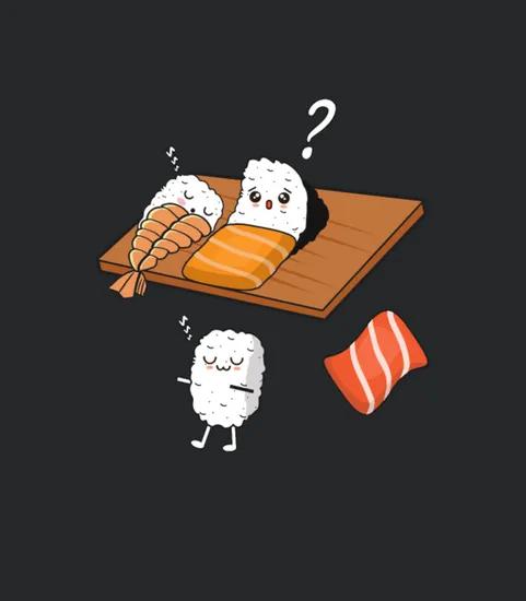 Kawaii Sushi Sleep Walking