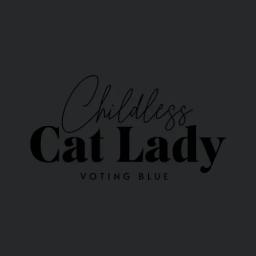 Childless Cat Lady Voting Blue
