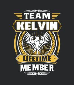 Team Kelvin Lifetime Member
