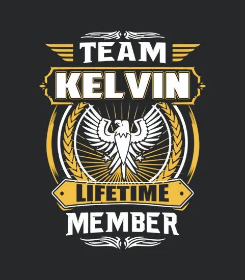 Team Kelvin Lifetime Member