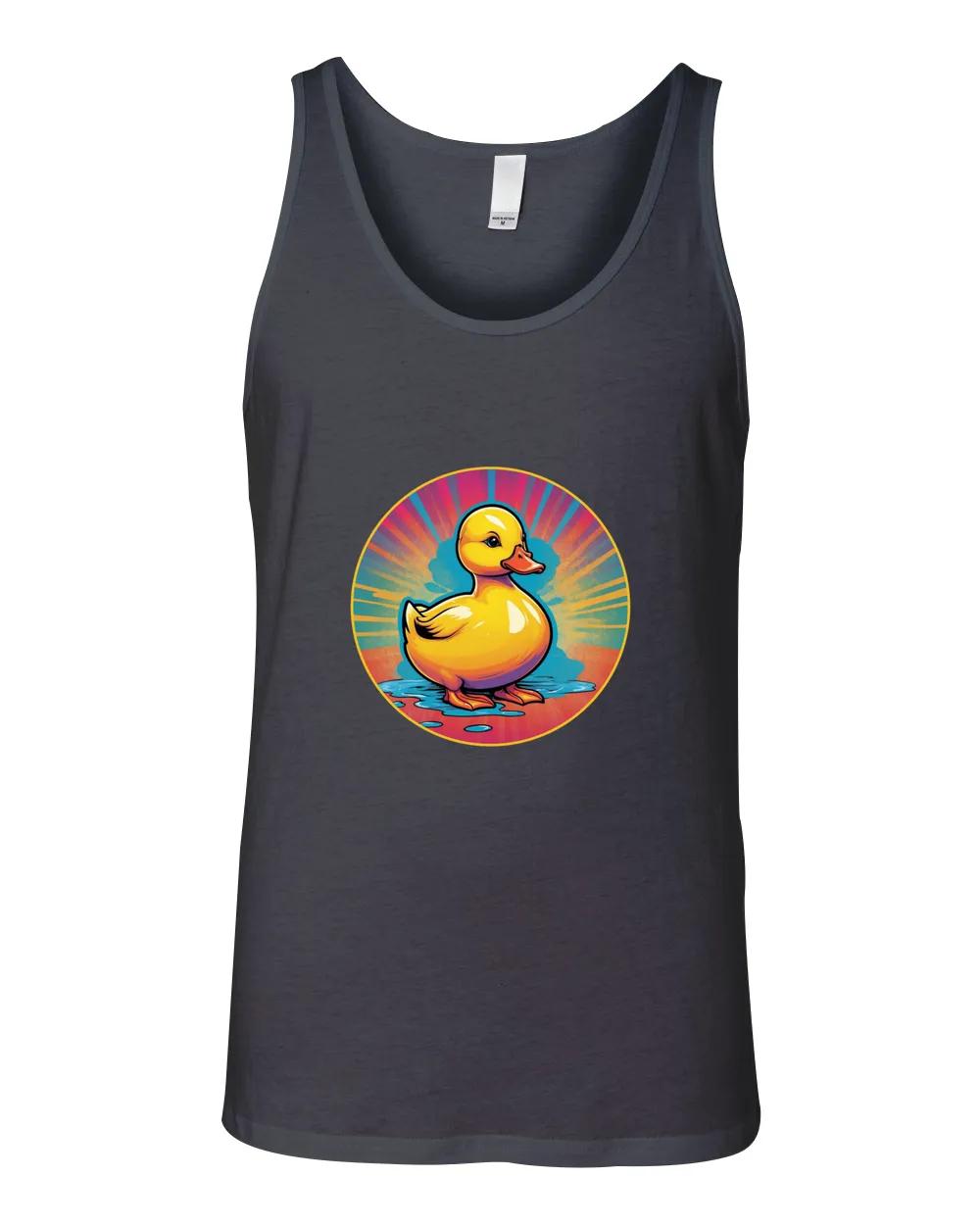 Pop Art Rubber Bath Duck