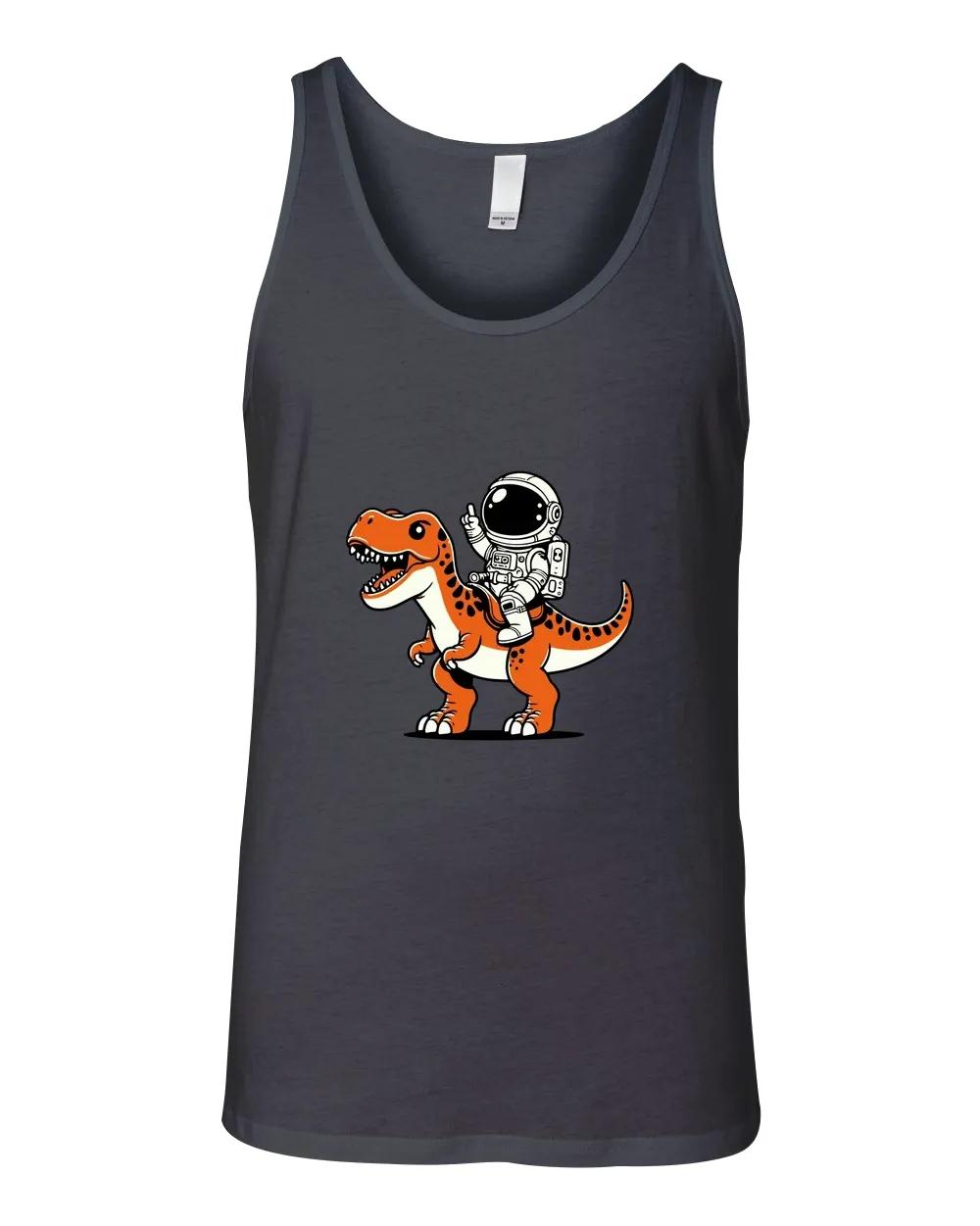 Astronaut Riding T Rex