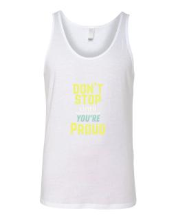 Dont Stop Until Youre Proud Blue