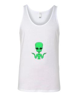 A Green Alien In Doubt