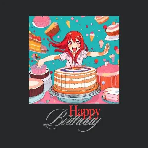 Manga Happy Birthday