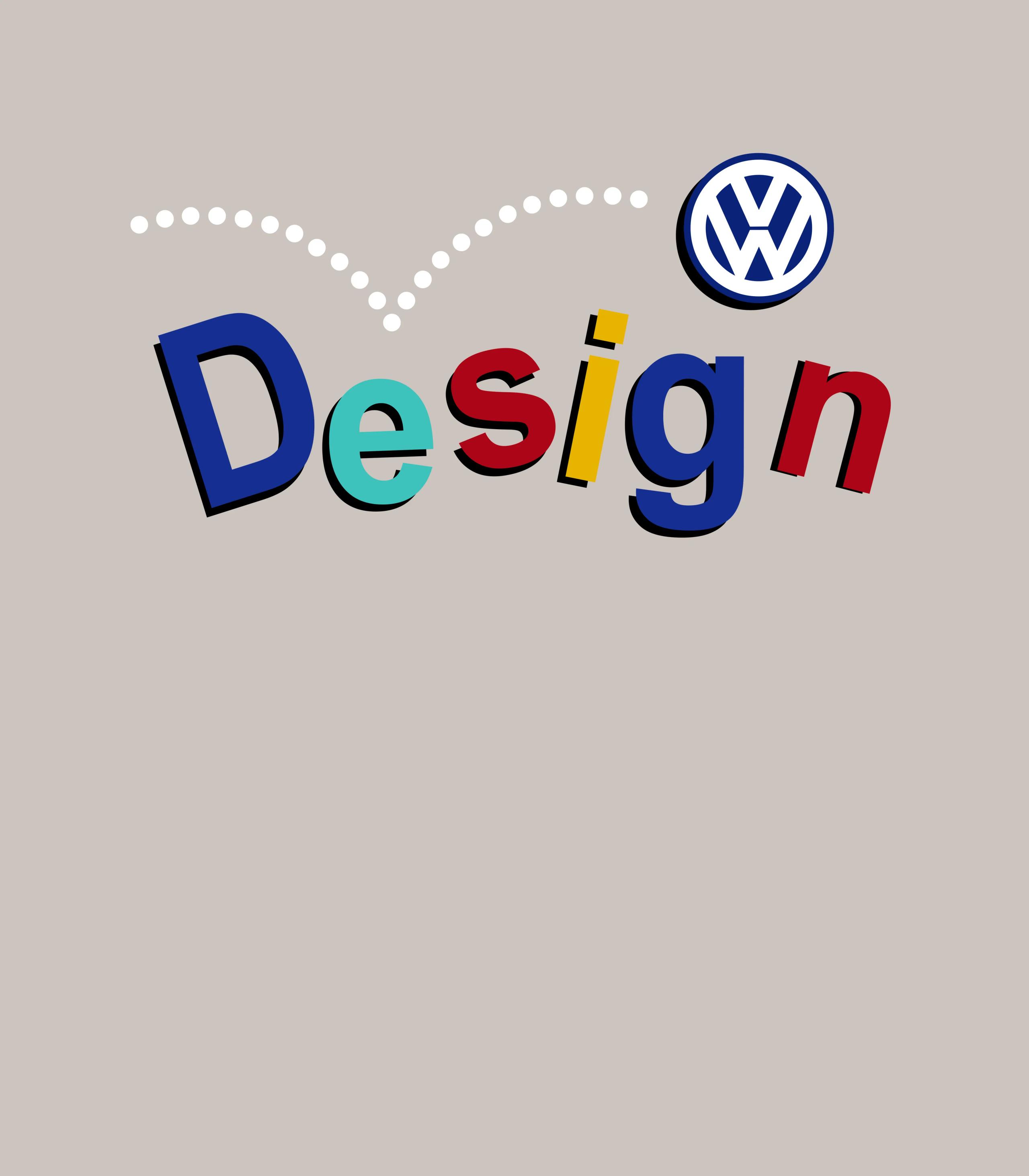 V Volkswagen Logo