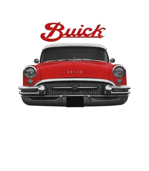 1955 Buick Two Side Red