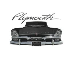 1956 Plymouth Two Side Black