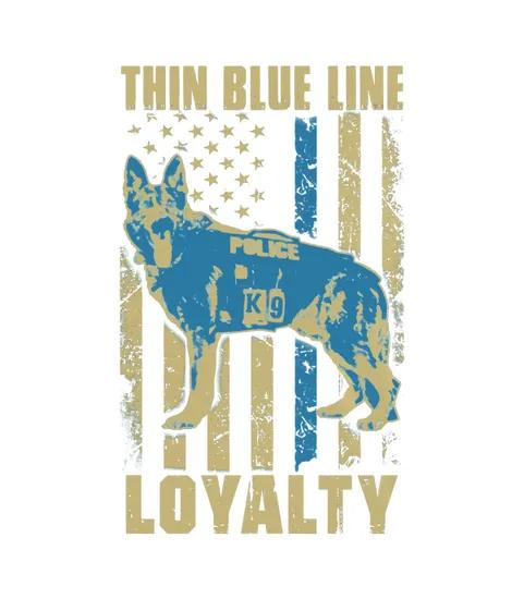 Thin Blue Line K9 Loyalty
