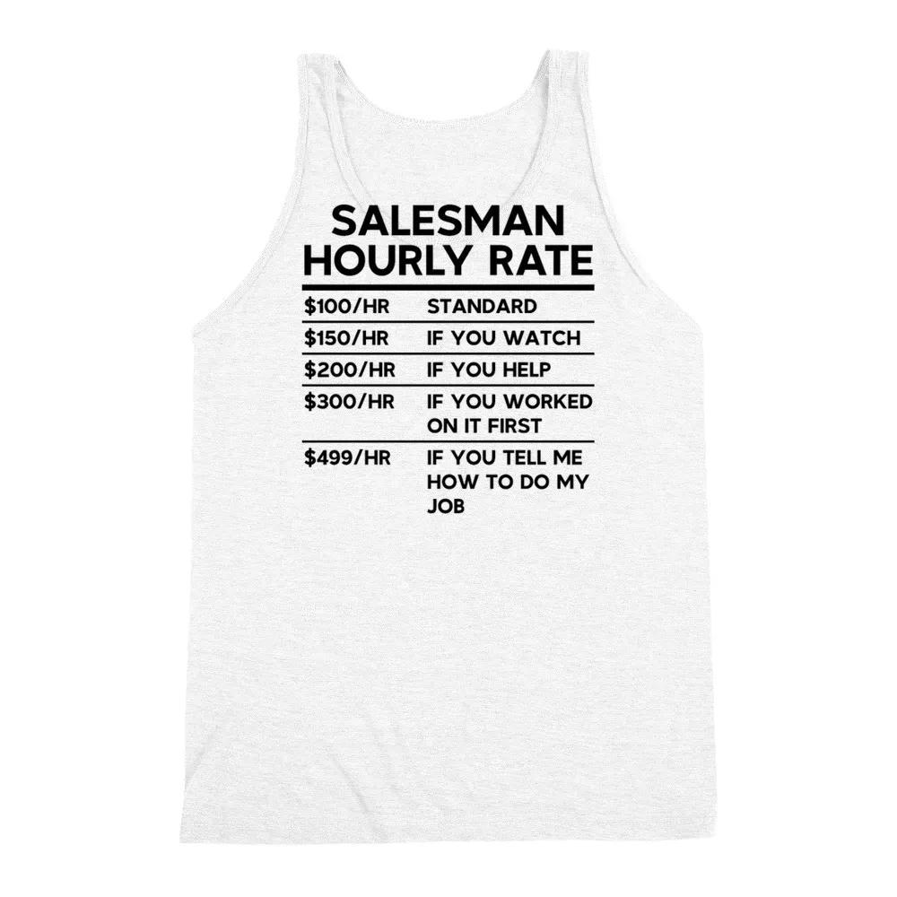 Salesman Hourly Rate