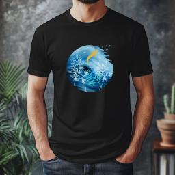 Sea Planet With Fish
