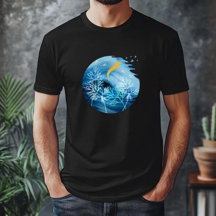 Sea Planet With Fish