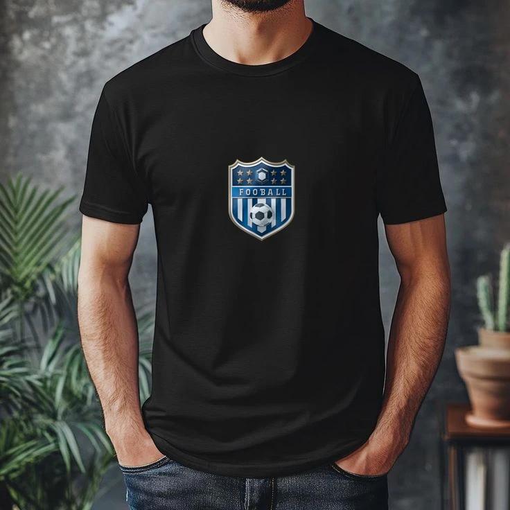 Football With Eight Star Logo