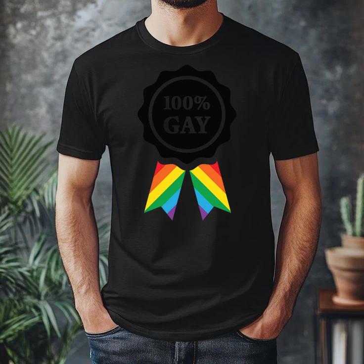 100percent Gay Badge