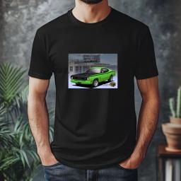 1970 74 Duster Poster Green