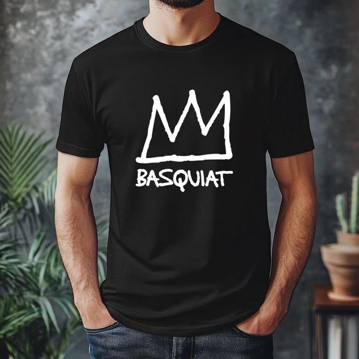 Classic Basquiat Crown Line Art