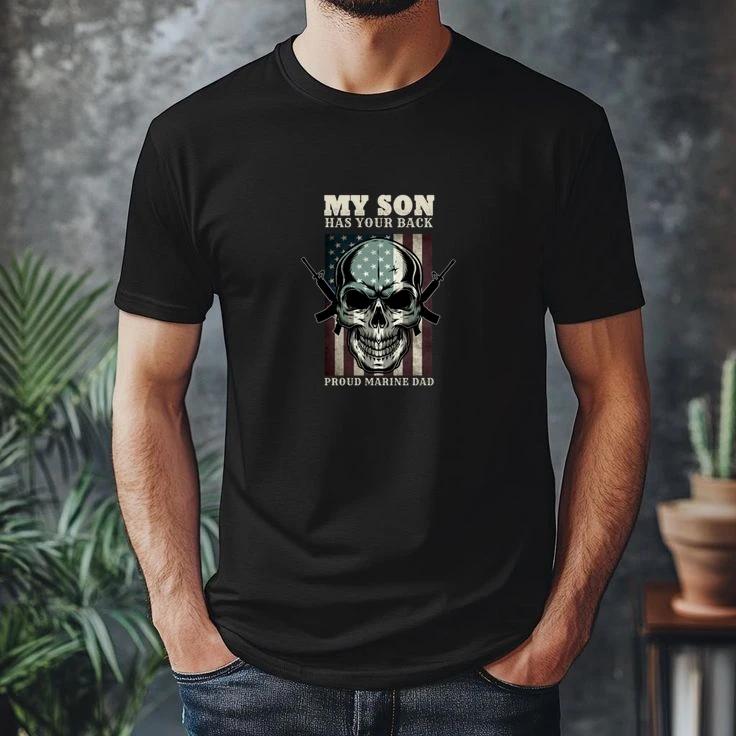 Proud Marine Dad Giftidea