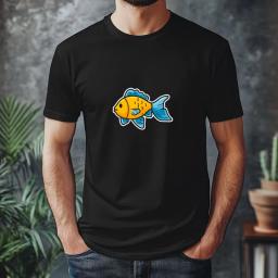 Cute Gold Fish Clipart