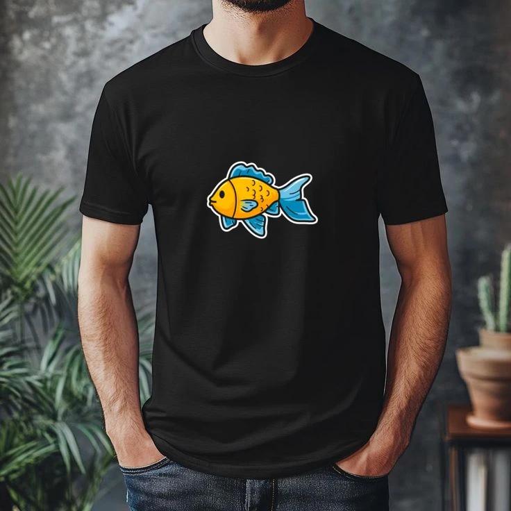 Cute Gold Fish Clipart