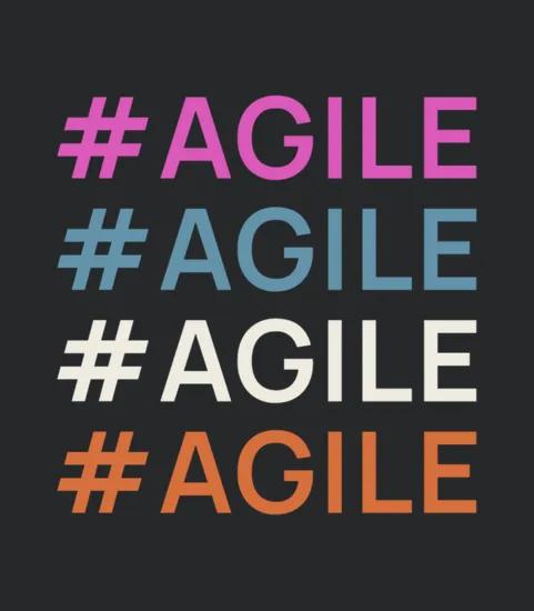Agile Repeating Text Agile Coach