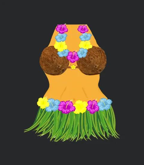 Coconut Bra Grass