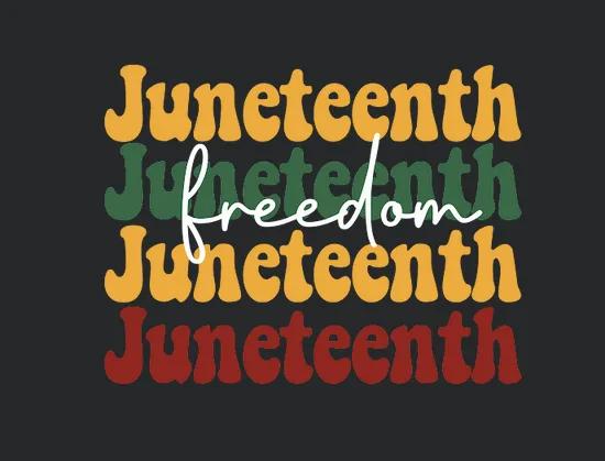Freedom 3d Juneteenth Tumbler