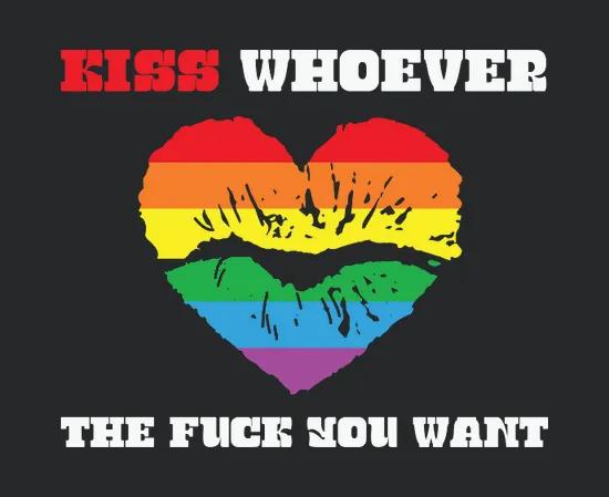 Kiss Whoever You Want Lgbt