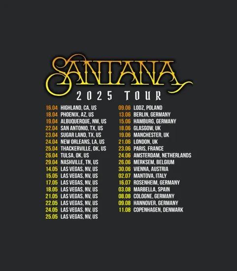 Santana Tour 2025