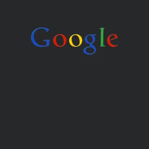 Google Logo Black