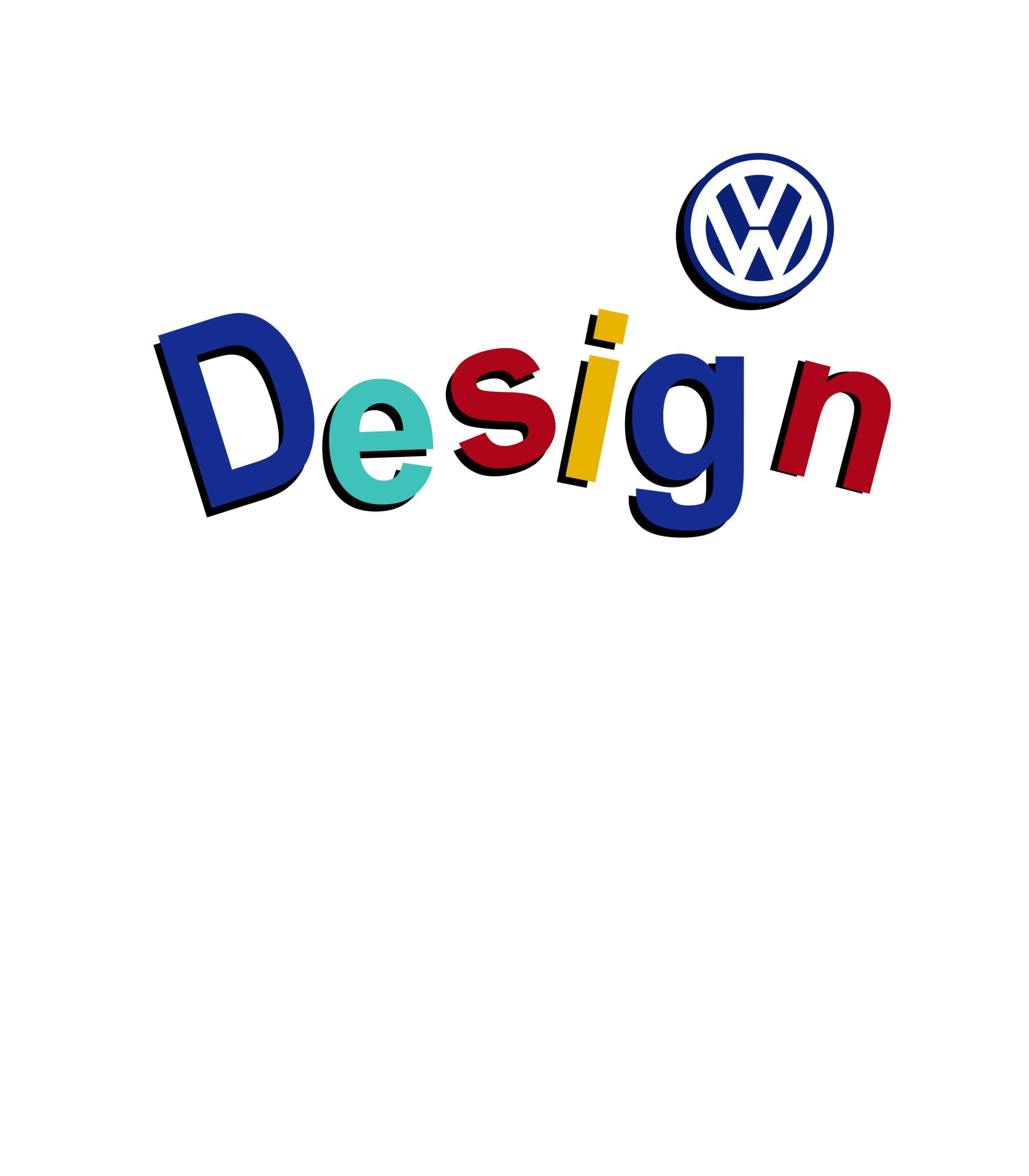 V Volkswagen Logo
