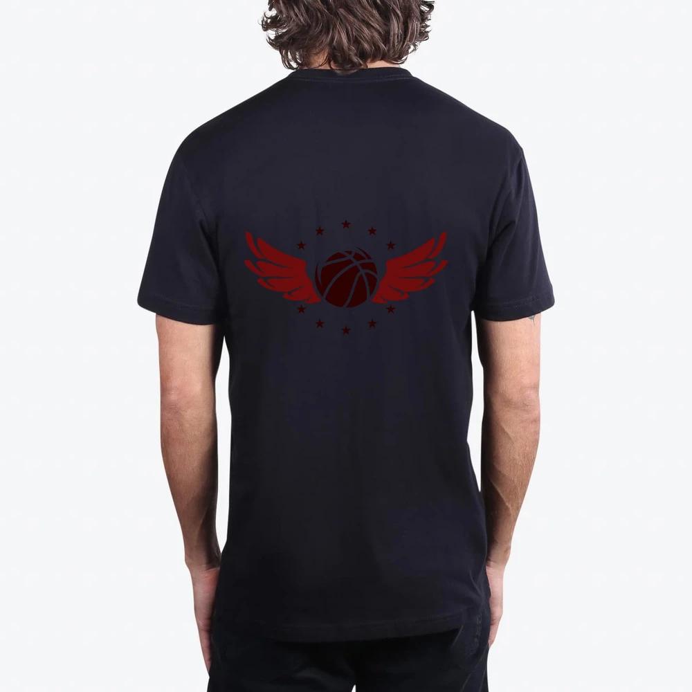 Basketball Logo With Wings